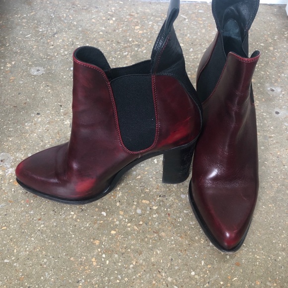 Rag & Bone Burgundy Stanton Chelsea boots - Picture 3 of 7